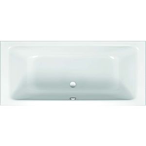 Bette BetteSelect Duo bath 3473-000 white, 180x80x42cm, center drain