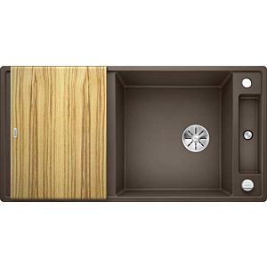 Blanco Axia iii xl 6 s sink 523509 100x47cm, PuraDur cafe, reversible, with wooden cutting board