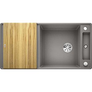 Blanco Axia iii xl sf sink 523522 99x47cm, PuraDur alumetallic, reversible, with wooden cutting board
