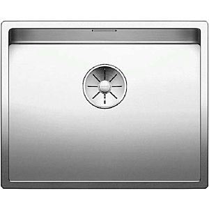 Blanco Claron sink 521576 500-IF, 54 x 44 cm, Stainless Steel silk gloss, without drain remote control