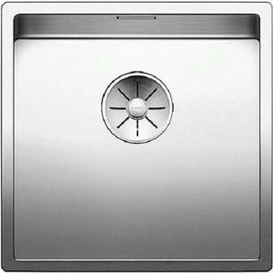 Blanco Claron sink 521572 400-IF, 44 x 44 cm, Stainless Steel silk gloss, without drain remote control