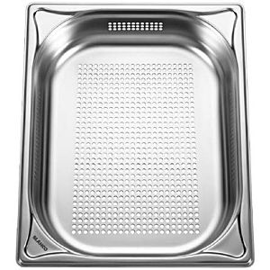 Blanco container 574343 32.5x17.6x6.5cm, Stainless Steel , perforated, GN 2000 / 2