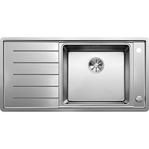 Blanco Andano xl 6 s-if sink 522999 100 x 50 cm, Stainless Steel silk gloss, right, drain remote control with rotary control