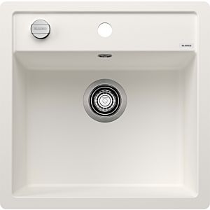 Blanco sink 518532 50.5x50cm, PuraDur white, with drain remote control