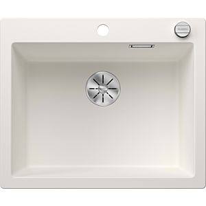 Blanco Pleon 6 Silgranit sink 523690 61.5 x 51 cm, white, drain remote control with rotary control