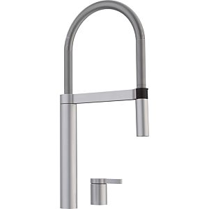 Blanco Culina S Duo kitchen faucet 519784 high pressure, with hose Stainless Steel , Stainless Steel silk matt