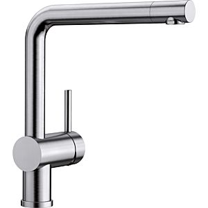 Blanco Linus kitchen mixer Stainless Steel brushed