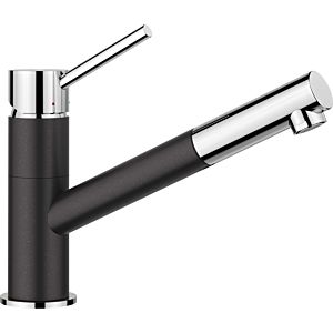 Blanco kitchen faucet 525038 extendable, SILGRANIT look anthracite