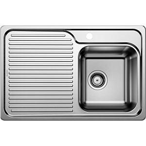 Blanco Classic 40 s sink 511124 78x51cm, Stainless Steel silk gloss, right, without drain remote control