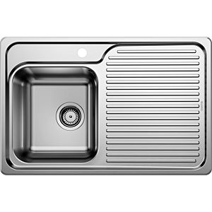 Blanco Classic 40 s sink 511125 78x51cm, Stainless Steel silk gloss, left, without drain remote control