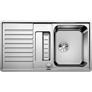 Blanco CLASSIC Pro 5 S-IF sink 523663 91.5x51cm, Stainless Steel silk gloss, reversible, with drain remote control / bowl