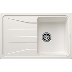 Blanco Sona 45 S sink 519665 78 x 50 cm, PuraDur white, reversible, without drain remote control