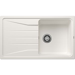 Blanco Sona 5 S sink 519674 86x50cm, PuraDur white, reversible, without drain remote control
