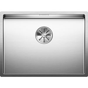 Blanco Claron sink 521578 550-IF, 59 x 44 cm, Stainless Steel silk gloss, without drain remote control