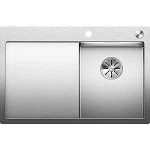 Blanco Claron 4 s-if sink 521623 78x51cm, Stainless Steel , right, PushControl drain remote control