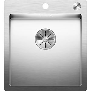 Blanco Claron sink 521632 400-IF / A , 46 x 51 cm, Stainless Steel , with PushControl drain remote control