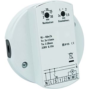 Module de contrôle Blauberg Valeo 8070211 30/60 H 30/60 m3/h, avec capteur d&#39;humidité