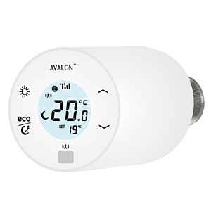 thermostat de radiateur sans fil Blossom-ic AP-3977 pour contrôler le Radiateur de salle de bain