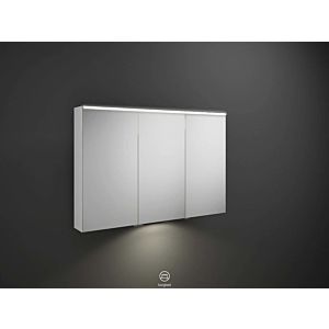 Burgbad Eqio armoire miroir SPGT120LF2009 120 x 80 x 17 cm, gauche, Blanc Brillant