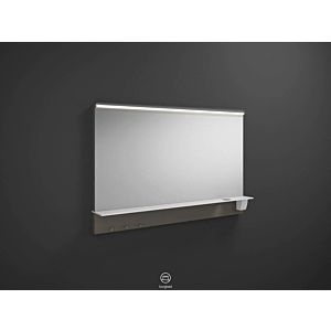 Eqio illuminated mirror SEZQ120F2010 120 x 76.9 x 15 cm, gray high gloss, horizontal LED Burgbad