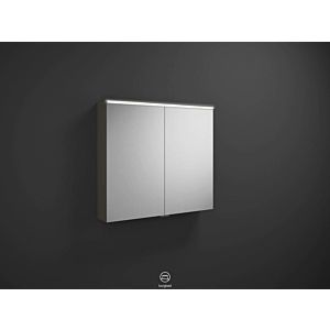 Burgbad Eqio armoire miroir SPGS090F2010 90 x 80 x 17 cm, gris brillant
