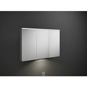 Burgbad Eqio armoire miroir SPGT120LF2010 120 x 80 x 17 cm, gauche, gris brillant