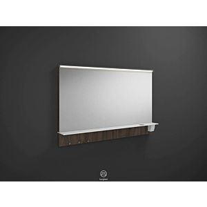 Eqio illuminated mirror SEZQ120F2012 120 x 76.9 x 15 cm, chestnut decor truffle, horizontal LED Burgbad
