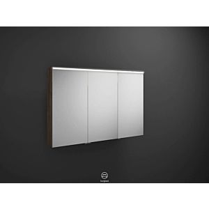 Burgbad Eqio mirror cabinet SPGS120LF2012 120 x 80 x 17 cm, left, chestnut decor truffle