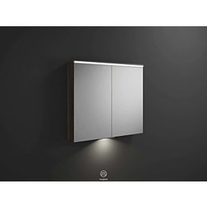 Burgbad Eqio mirror cabinet SPGT090F2012 90 x 80 x 17 cm, chestnut decor truffle