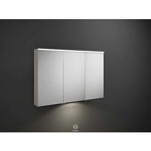 Burgbad Eqio armoire miroir SPGT120LF2632 120 x 80 x 17 cm, gauche, flanelle décor chêne