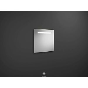 Burgbad Eqio Leuchtspiegel SIGP065PN258 65 x 60 x 2,6 cm, Melamin, horizontale LED-Beleuchtung
