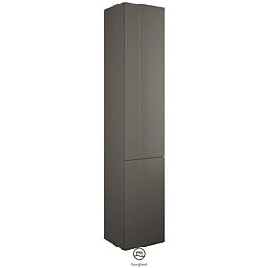 Burgbad tall cabinet HSKE035LF3194 176x32x35cm, 2 doors, left, gray high gloss
