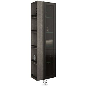Burgbad tall cabinet HSKF050RF3199 176x32x50cm, right, oak decor Alaska