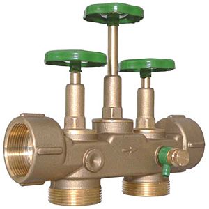 BWT uni valve block 11822 Duo 6, DN 50