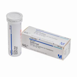 BWT Sulfit-Teststäbchen 18986 Messbereich 0-400 mg/I SO, 100 Stück