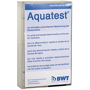 BWT AQA basic Aquatest-Härtetestgerät 18997E Messbereich 1-40 °C, zur Bestimmung der Wasserhärte