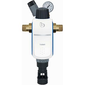 BWT R1 backwash filter HWS 1" 40370 domestic water station  with pressure reducer, including connection