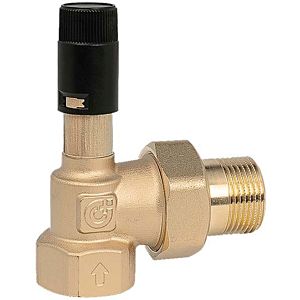 Caleffi differential pressure overflow valve 518500 3/4&quot; adjustable