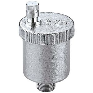 Caleffi automatic air vent 502041 1/2AG without shut-off valve Minical chromed