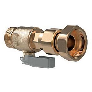 Caleffi Dirtmagslim ball valve F0000574 3/4 &quot;AG, for Dirt Separators