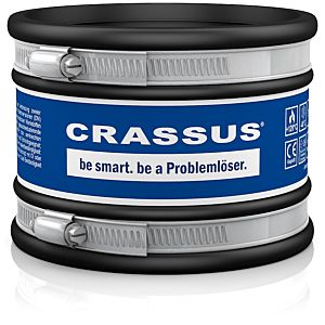 Crassus Cdc hose adapter CRA11018 100, type 2000 , 100-116mm, 1930 , 6 bar, with inner lip