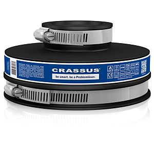 Crassus Cac Adapterkupplung CRA12041 1225, 110-122/48-56mm, 0,6 bar