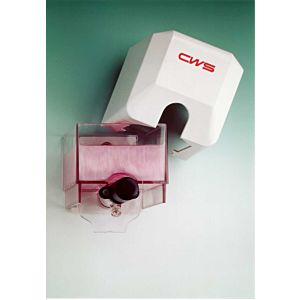 CWS Dusch- und Seifenspender 402000 weiss, geeignet für Duschgel oder Seifencreme