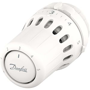 Danfoss thermostatic head 015G3090 RAL 9016, built-in sensor, frost protection