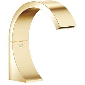 Dornbracht Cyo freestanding spout 13715811-38 for washbasin, projection 133mm, without waste fitting, brass