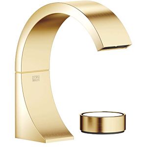 Dornbracht Cyo freestanding spout 29217811-38 for washbasin, projection 133mm, without waste fitting, brass