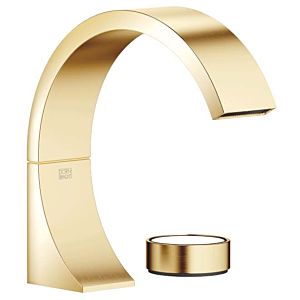 Dornbracht Cyo freestanding spout 29218811-38 for washbasin, projection 167mm, without waste set, brass