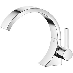 Dornbracht Cyo single lever mixer 33505811-00 for washbasin, projection 177mm, with waste set, chrome