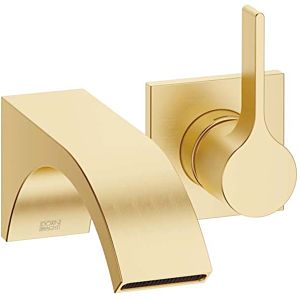 Dornbracht Cyo finishing assembly set 36861811-28 concealed wall-mounted basin single-lever mixer, projection 190mm, without waste set, brushed brass