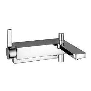 Dornbracht Lulu single lever bath mixer 33200710-06 for wall mounting, without shower set, platinum matt